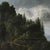 Venetian School, Animated Mountain Landscape with Architecture, 1800s, Oil on Canvas For Sale - Image 11 of 12