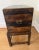 Rustic European Vintage Box on Stand For Sale - Image 3 of 6
