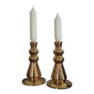 Allette Extra Large Candleholder Set of 2 For Sale