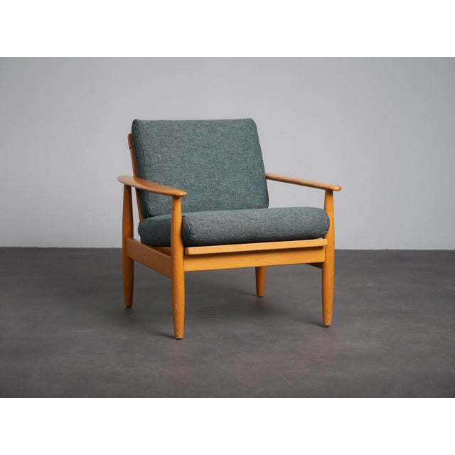 Scandinavian Modern Lounge Chair, Denmark, 1970s For Sale - Image 10 of 10