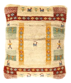 Pasargad DC Fine Hand Knotted Persian Gabbeh Pillow