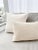 Seaside Smooth 14x20 Beige Indoor Outdoor Pillow For Sale - Image 4 of 7