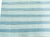Doris Leslie Blau Vintage Indian Dhurrie Striped Blue Rug For Sale - Image 4 of 9