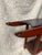 Ink Blue Vintage Ski-Inspired Serving Trolley/ Alpine Sled Bar Cart For Sale - Image 8 of 9