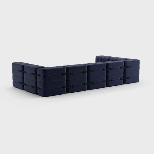 Contemporary Flexible U-Sofa from Ambivalenz, Set of 15 For Sale - Image 3 of 5