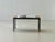 Vintage Minimalist Table in Wood Veneer with Steel Frame, 1980s For Sale - Image 5 of 16