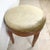 Mid 20th Century Vintage French Provincial Swivel Stool in Cherry With Sage Velvet, Cabriole Legs, 1950s–1970s For Sale - Image 5 of 12