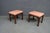 Ethan Allen Chinoiserie Footstools – Pair For Sale - Image 10 of 11