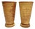 Brown Alabaster Vase Table Lamps from Pegasam, Spain, 1980s, Set of 2 For Sale