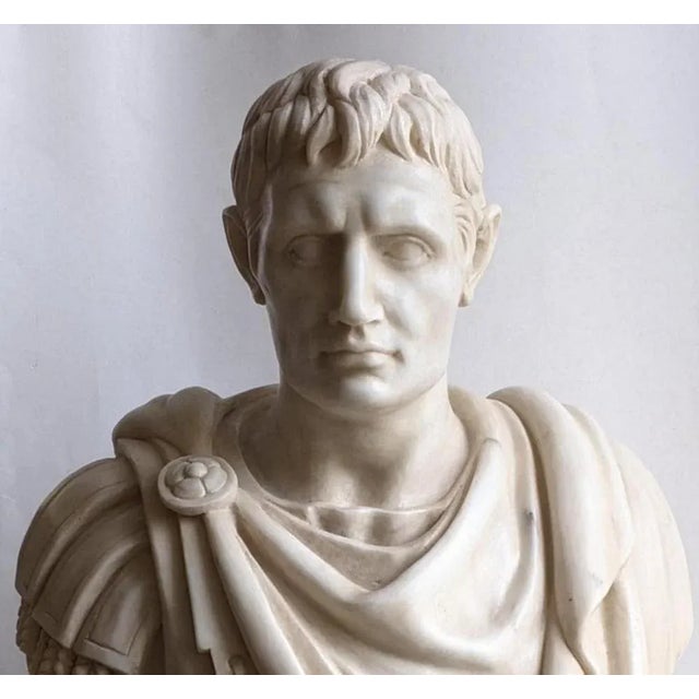 20th Century Italian Sculpture Ottaviano Carrara Marble For Sale - Image 3 of 7