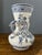Stunning blue & white large handled vase . This beautiful hand painted vase was made in Portugal . It’s a gorgeous very...