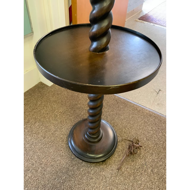 20th Century Barley Twist Lamp Table For Sale - Image 4 of 10
