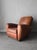 Beautiful vintage leather club chair inspired by classic European design. The chair is oversized, featuring a reclining...