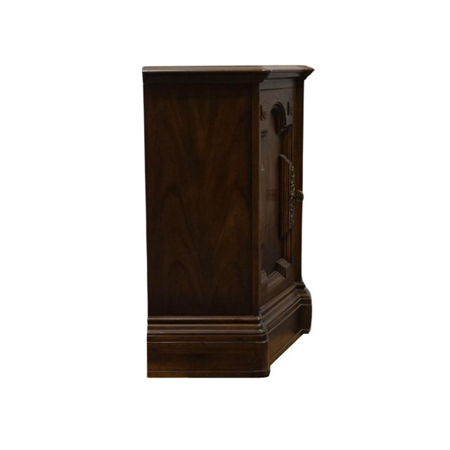 Drexel Heritage Solid Walnut Italian Provincial 78" Buffet Sideboard 559-144 For Sale - Image 11 of 14