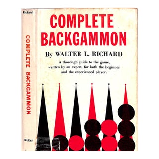 "Complete Backgammon: Including the Laws of Backgammon" 1940 Richard, Walter L. For Sale