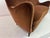 Brown Italian Curved Sofa in Cotton Velvet, 1950s For Sale - Image 8 of 12