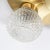 1970s Brass and Glass Ceiling Light, 1970s For Sale - Image 5 of 9