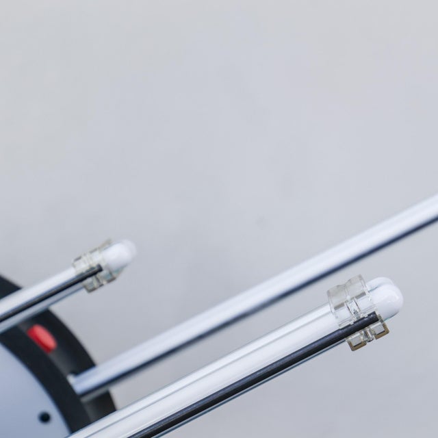 Black RHA Table Lamps by Boccato, Gigante & Zambusi for Zerbetto Padova, 1980s, Set of 3 For Sale - Image 8 of 15