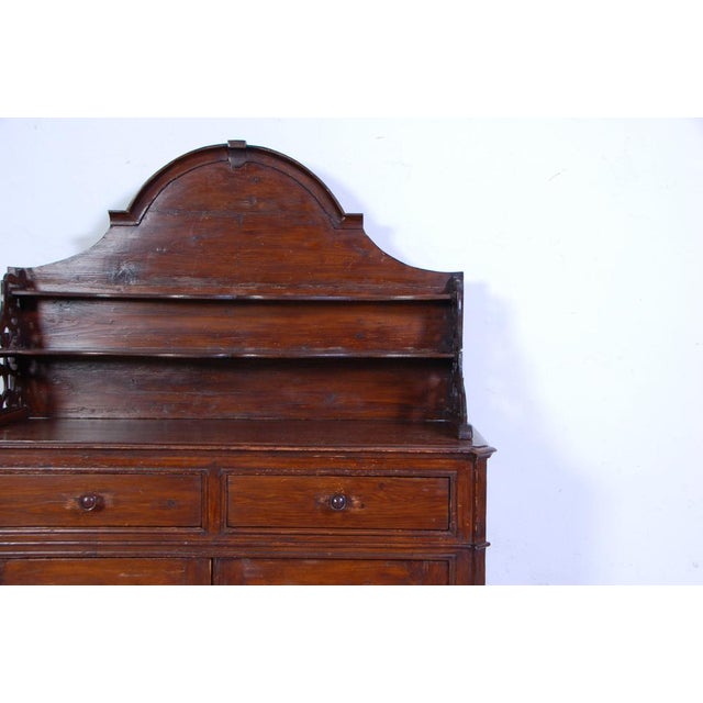 Brown Antique Sideboard in Wood, 1890s For Sale - Image 8 of 18