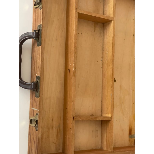 1960s Vintage Artist Painters Box For Sale - Image 5 of 5