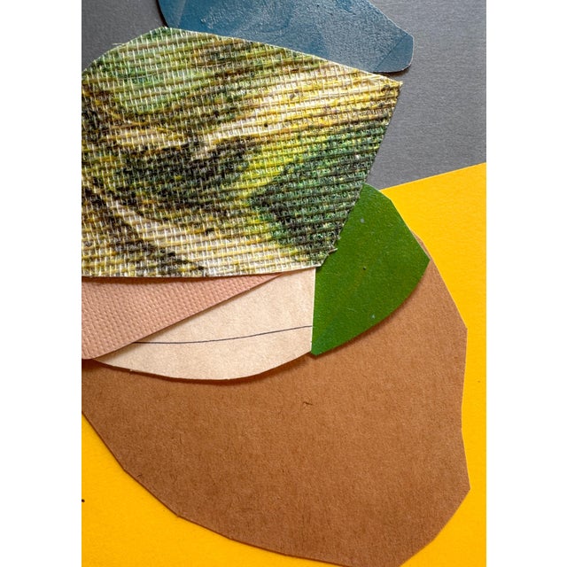 Paper "Superbloom 8" Original Mixed-Media Collage on Paper by Zac Woodiel For Sale - Image 7 of 9