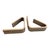 Bookends by Carl Auböck for Werkstätte Carl Auböck, 1950s, Set of 2 For Sale - Image 3 of 4