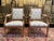 Brown Set of Louis Xvi Style Armchairs For Sale - Image 8 of 8