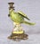 French Porcelain Parrot Candleholders, Set of 2 For Sale - Image 6 of 14
