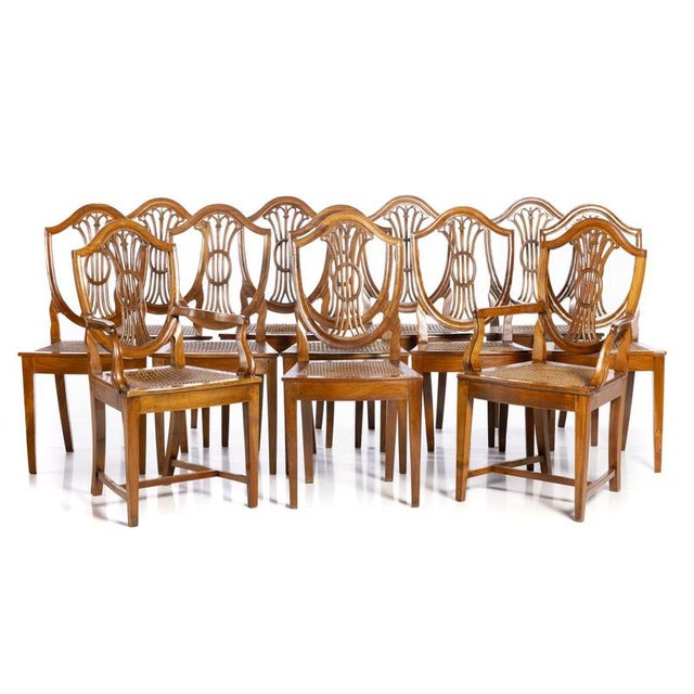 Chairs and Armchairs, 18th Century, Set of 12 For Sale - Image 6 of 6
