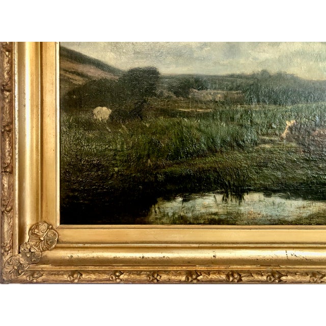 Late 19th Century 1872 French Pastoral Scene, by Émile Van Marcke De Lummen (1827-1890) For Sale - Image 5 of 11
