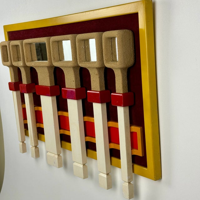 Mid-Century Modern 1980's Mixed Media Art Sculpture by Franz Jozef Aka Frank Ponstingl For Sale - Image 3 of 12