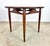 1950s Restored Mid Century Modern Round Walnut Side Table by Heritage Henredon For Sale - Image 5 of 11