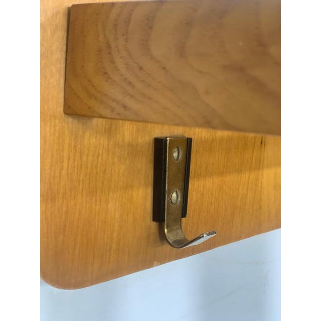 Wood Mid-Century Wardrobe Coat Hanger For Sale - Image 7 of 9