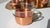 Tea Glasses & Tray in Copper, Brass & Jena Glass from Schott, Mainz, 1960s, Set of 7 For Sale - Image 3 of 11