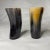 Pair of Rustic European Horn Vases For Sale In Houston - Image 6 of 12
