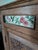 Wood Stunning Antique Indonesian Carved Teakwood Cabinet With Majolica Ceramic Tiles For Sale - Image 7 of 14