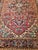 Early 1900s Persian Heriz Rug, Hand-Knotted Wool, Geometric Design, Red & Navy, 6x10 For Sale - Image 12 of 12