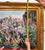 Large Impressionist Garden Landscape Oil Painting in Ornate Gilt Frame by P. M. Overton For Sale - Image 10 of 14
