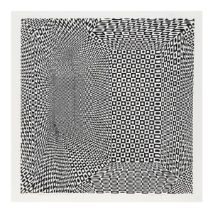 Roy Ahlgren, Spatial Concept Ii, Serigraph