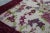 Textile 1970s Southwestern Style Floral Design Wool Wine Red Turkish Vintage Rug For Sale - Image 7 of 12