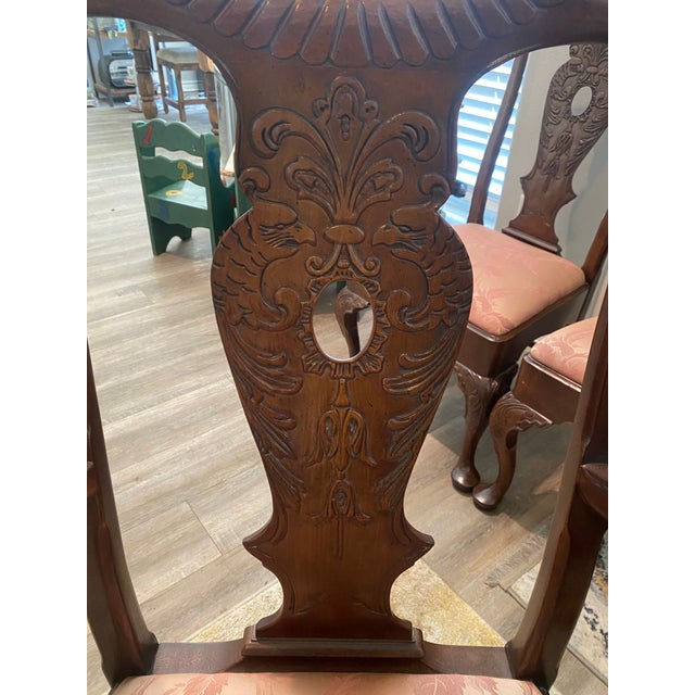 American 1980s Henredon Ashton Court Dining Chairs For Sale - Image 3 of 6