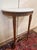 Louis XVI Half-Moon Carved Wood Console Table For Sale - Image 3 of 10