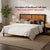 Chinoiserie John Stuart and Mount Airy Modern King Size Bed Headboard Walnut and Dark Wood For Sale - Image 3 of 11