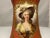 19th Century Antique Royal Bonn Portrait Vase: Hand-Painted Gold Gilt Rococo Vase, Signed For Sale - Image 5 of 10