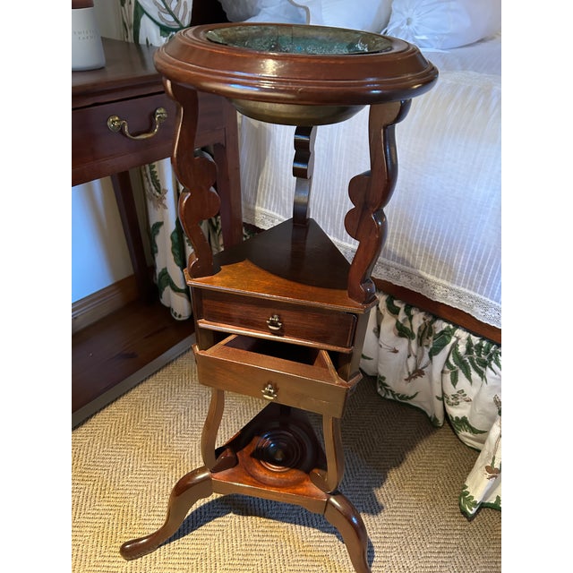 Late 20th Century Georgian-Style Plant Stand For Sale - Image 4 of 5