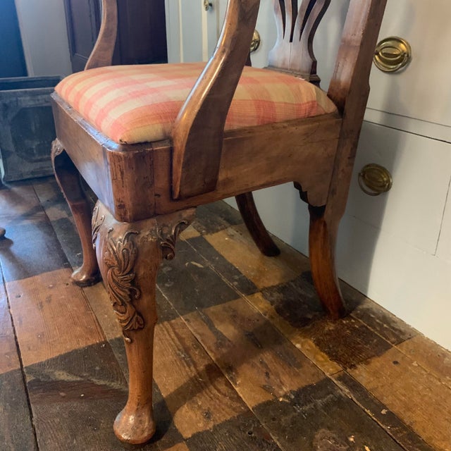 Pair of Northern European Rococo Carved Armchairs For Sale - Image 10 of 16