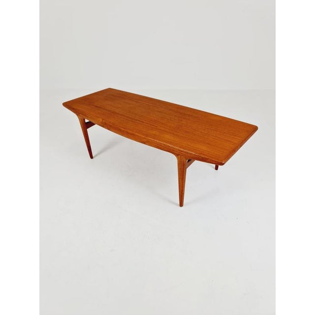 Danish Teak Coffee Table by Johannes Andersen for Silkborg, 1960s For Sale - Image 16 of 18