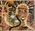 Abstract Jean-Michel Basquiat Style Neo-Expressionist Mixed Media Abstract Figural Painting For Sale - Image 3 of 12