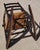 19th Century Early 19thc Original Brown Painted Ladder Back Rocking Chair For Sale - Image 5 of 5