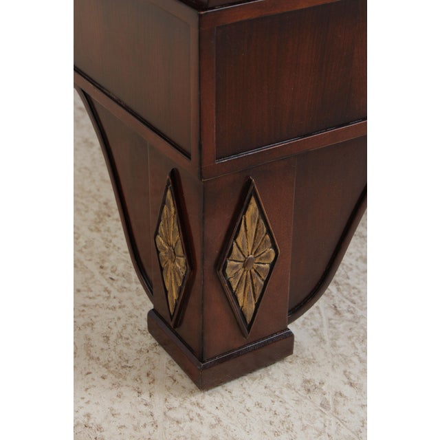 Brown John Widdicomb Russian Empire King Size Walnut Bed For Sale - Image 8 of 14